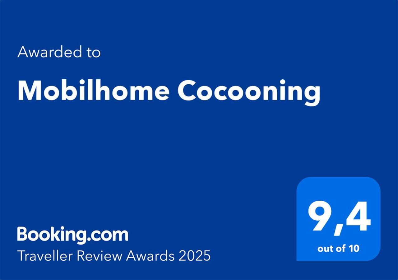 Mobilhome Cocooning Mimizan Bagian luar foto